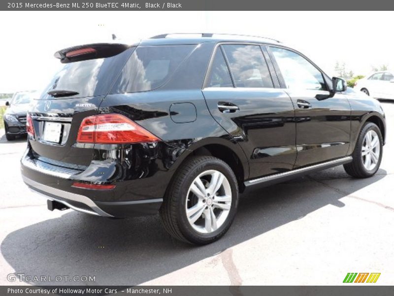 Black / Black 2015 Mercedes-Benz ML 250 BlueTEC 4Matic