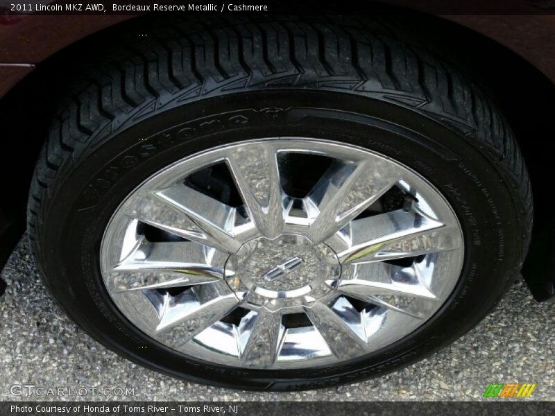 Bordeaux Reserve Metallic / Cashmere 2011 Lincoln MKZ AWD