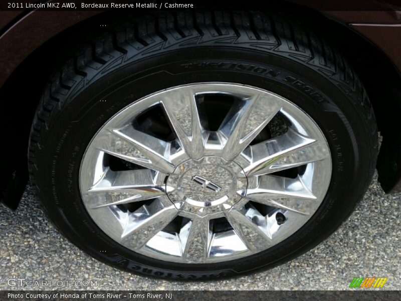 Bordeaux Reserve Metallic / Cashmere 2011 Lincoln MKZ AWD