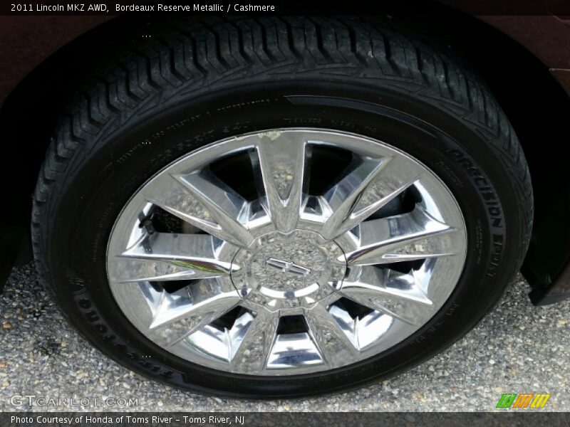 Bordeaux Reserve Metallic / Cashmere 2011 Lincoln MKZ AWD