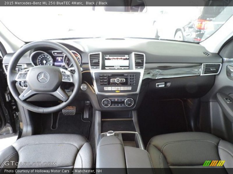 Black / Black 2015 Mercedes-Benz ML 250 BlueTEC 4Matic