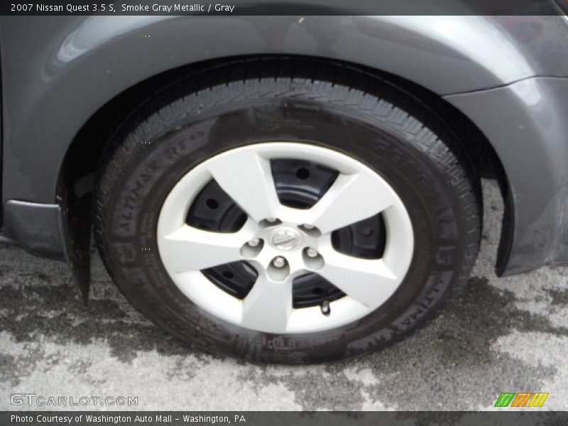 Smoke Gray Metallic / Gray 2007 Nissan Quest 3.5 S