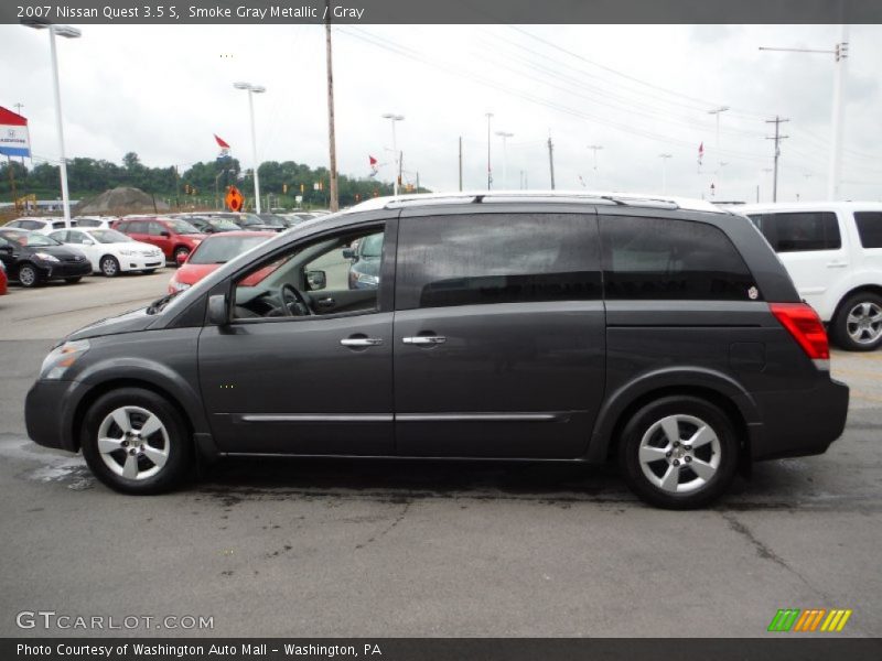 Smoke Gray Metallic / Gray 2007 Nissan Quest 3.5 S