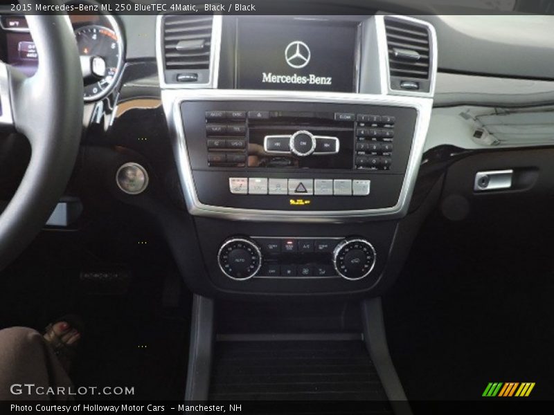 Black / Black 2015 Mercedes-Benz ML 250 BlueTEC 4Matic