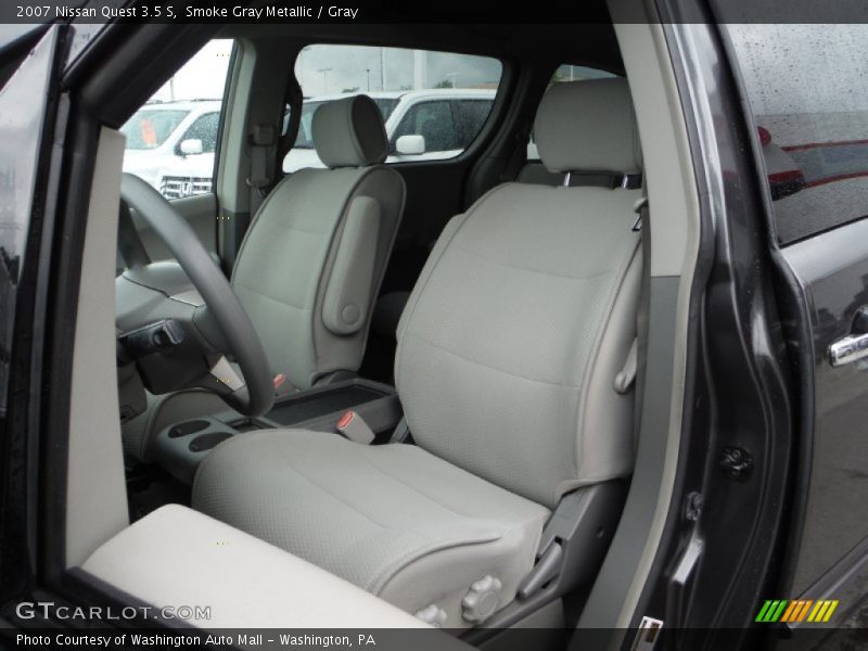 Smoke Gray Metallic / Gray 2007 Nissan Quest 3.5 S
