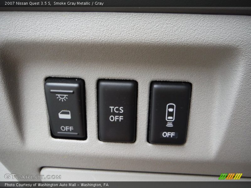 Smoke Gray Metallic / Gray 2007 Nissan Quest 3.5 S