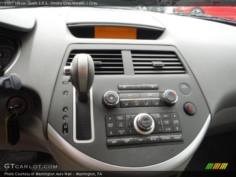 Smoke Gray Metallic / Gray 2007 Nissan Quest 3.5 S