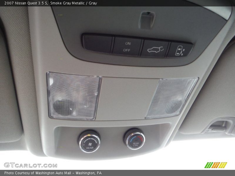 Smoke Gray Metallic / Gray 2007 Nissan Quest 3.5 S