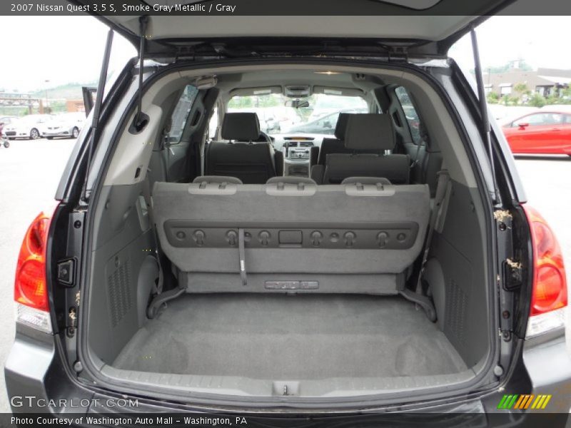 Smoke Gray Metallic / Gray 2007 Nissan Quest 3.5 S