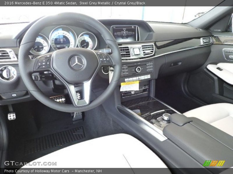  2016 E 350 4Matic Sedan Crystal Grey/Black Interior