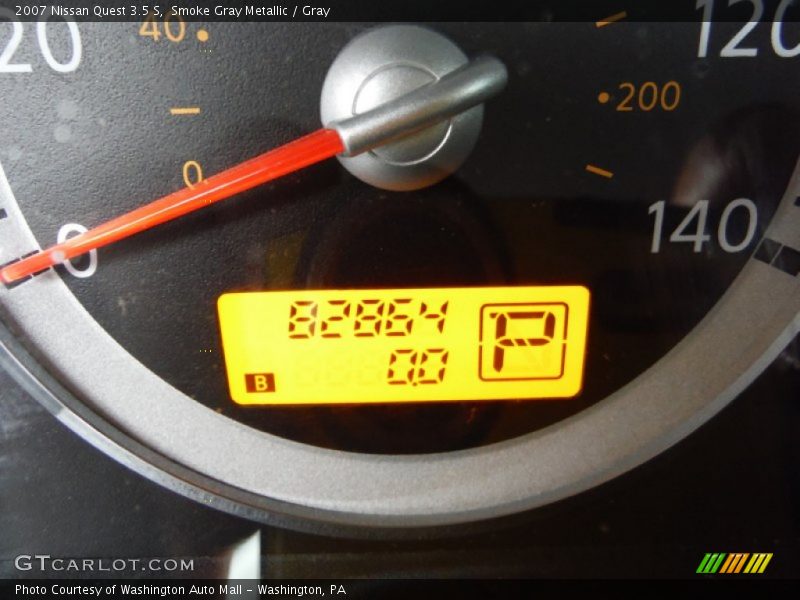 Smoke Gray Metallic / Gray 2007 Nissan Quest 3.5 S