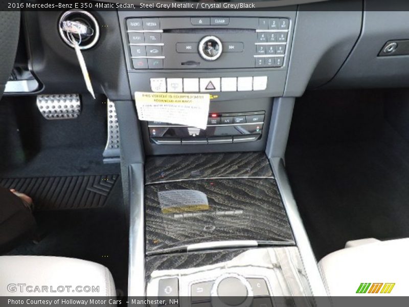 Controls of 2016 E 350 4Matic Sedan