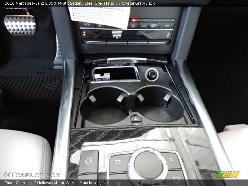 Controls of 2016 E 350 4Matic Sedan
