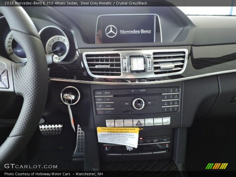 Controls of 2016 E 350 4Matic Sedan