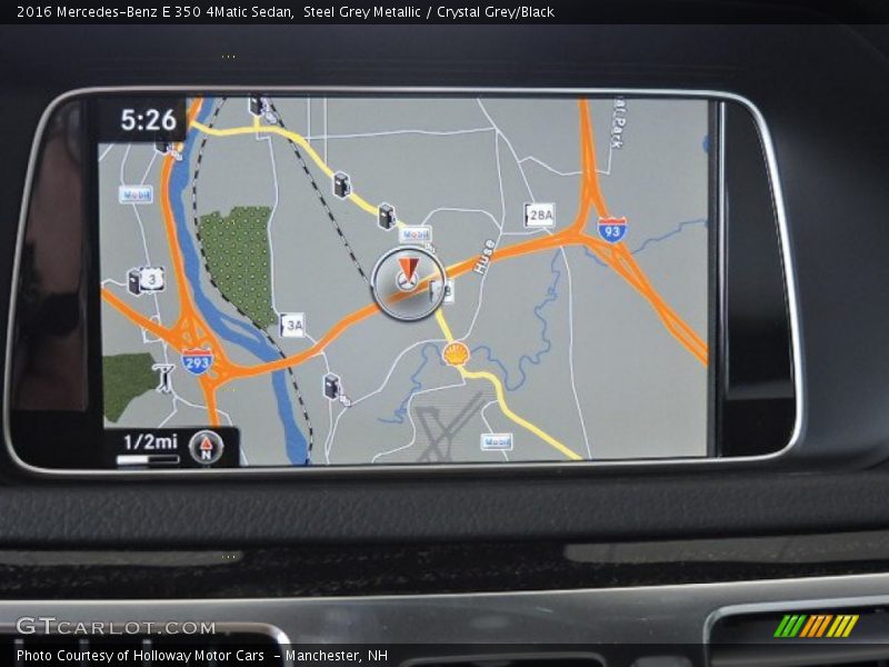 Navigation of 2016 E 350 4Matic Sedan