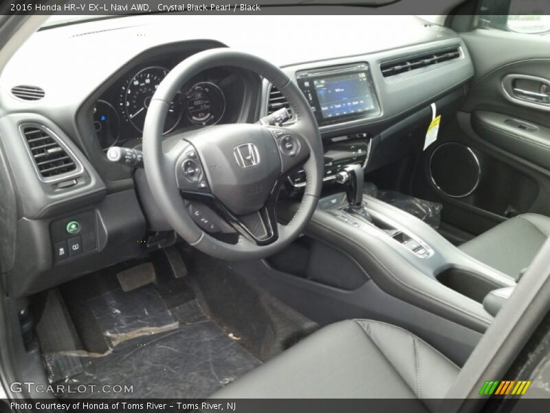 Black Interior - 2016 HR-V EX-L Navi AWD 