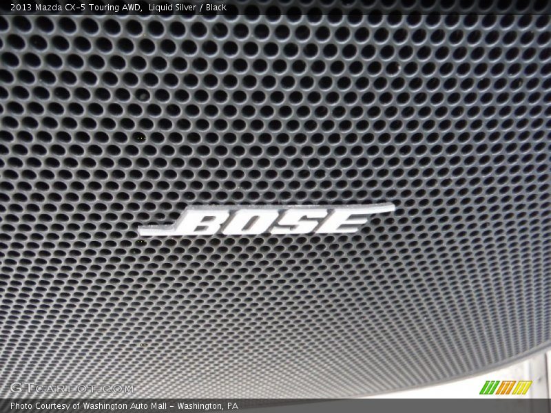 Liquid Silver / Black 2013 Mazda CX-5 Touring AWD