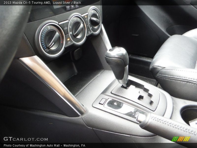 Liquid Silver / Black 2013 Mazda CX-5 Touring AWD