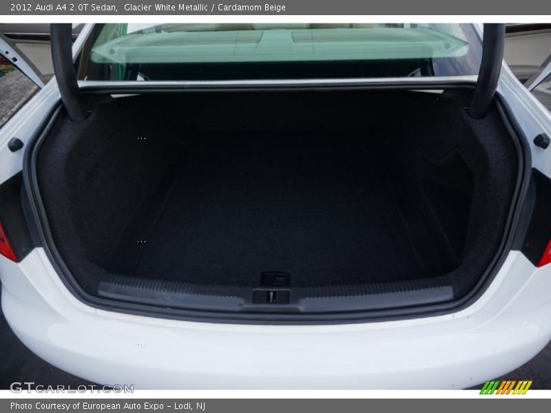 Glacier White Metallic / Cardamom Beige 2012 Audi A4 2.0T Sedan