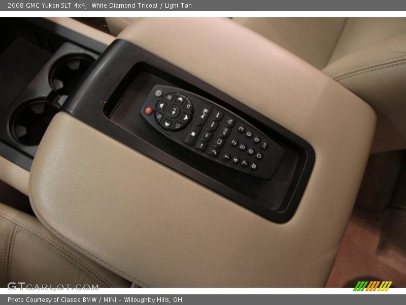 White Diamond Tricoat / Light Tan 2008 GMC Yukon SLT 4x4