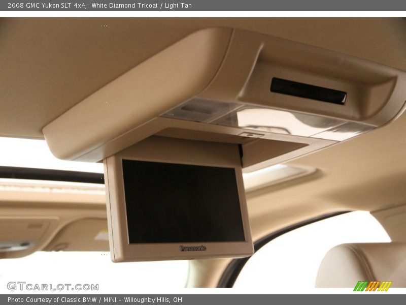 White Diamond Tricoat / Light Tan 2008 GMC Yukon SLT 4x4