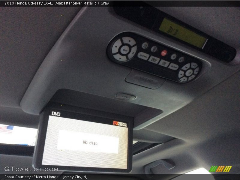 Alabaster Silver Metallic / Gray 2010 Honda Odyssey EX-L