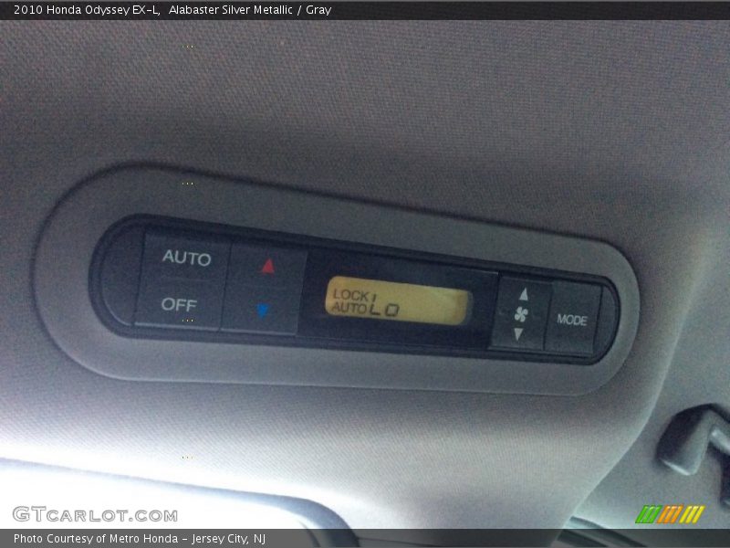 Alabaster Silver Metallic / Gray 2010 Honda Odyssey EX-L