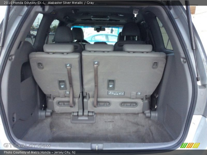 Alabaster Silver Metallic / Gray 2010 Honda Odyssey EX-L