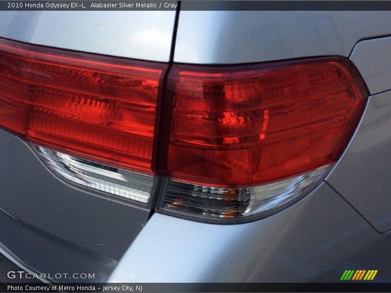 Alabaster Silver Metallic / Gray 2010 Honda Odyssey EX-L