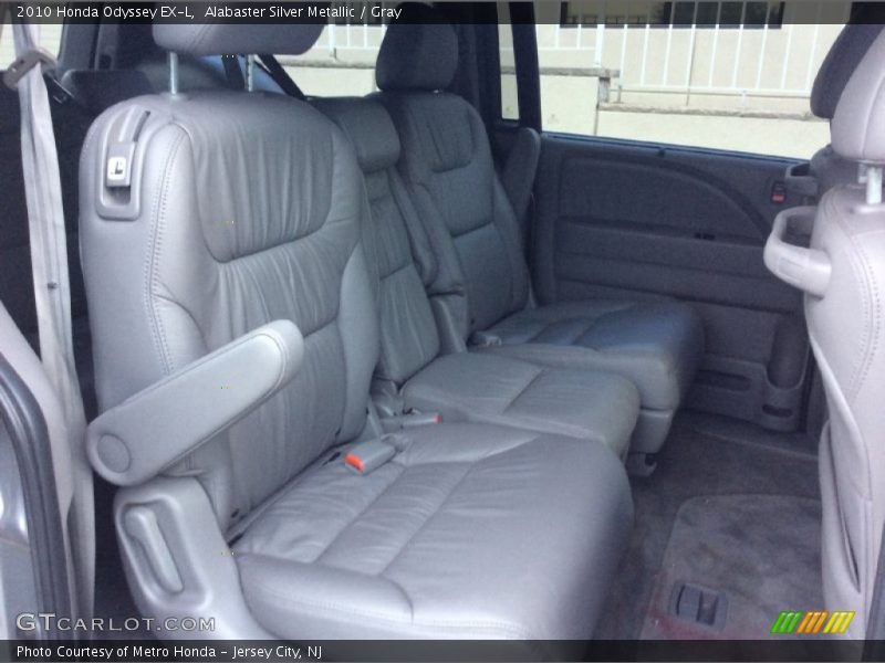 Alabaster Silver Metallic / Gray 2010 Honda Odyssey EX-L