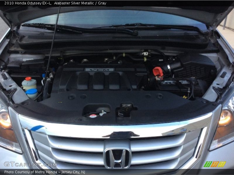 Alabaster Silver Metallic / Gray 2010 Honda Odyssey EX-L