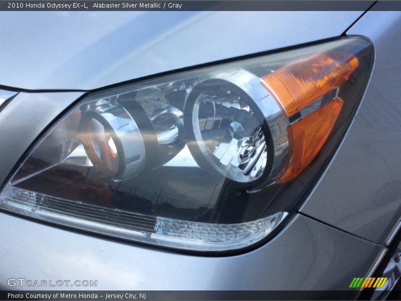 Alabaster Silver Metallic / Gray 2010 Honda Odyssey EX-L