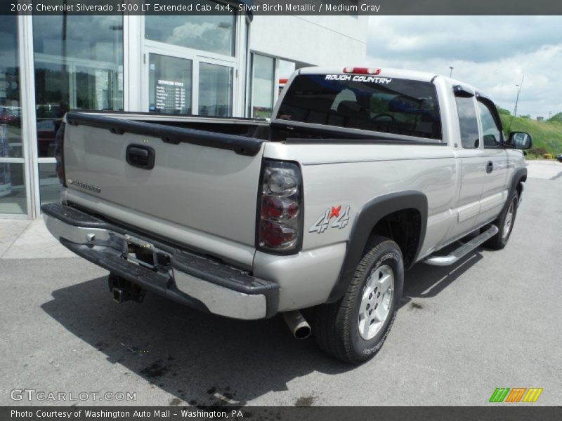 Silver Birch Metallic / Medium Gray 2006 Chevrolet Silverado 1500 LT Extended Cab 4x4