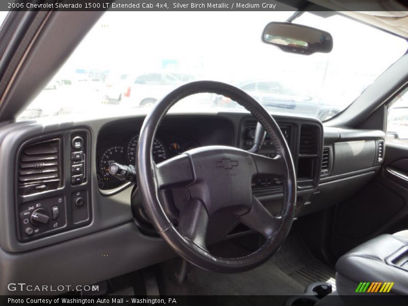 Silver Birch Metallic / Medium Gray 2006 Chevrolet Silverado 1500 LT Extended Cab 4x4