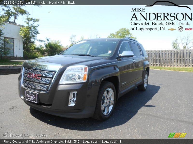 Iridium Metallic / Jet Black 2013 GMC Terrain SLT