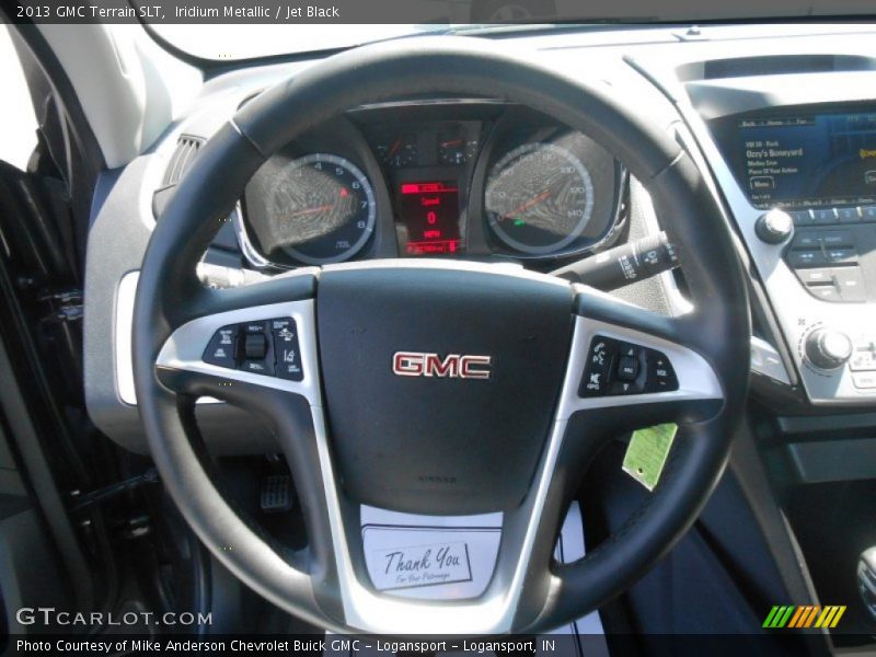 Iridium Metallic / Jet Black 2013 GMC Terrain SLT