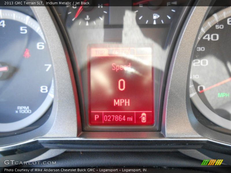 Iridium Metallic / Jet Black 2013 GMC Terrain SLT