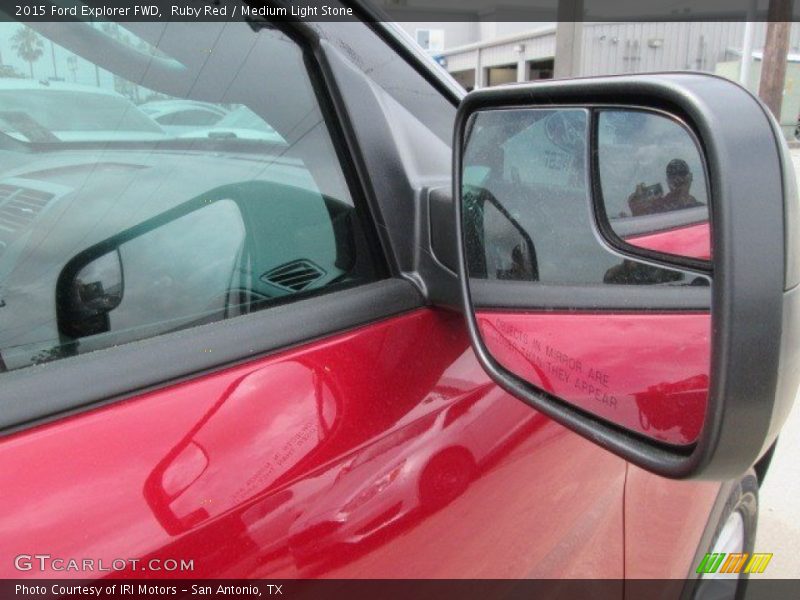Ruby Red / Medium Light Stone 2015 Ford Explorer FWD