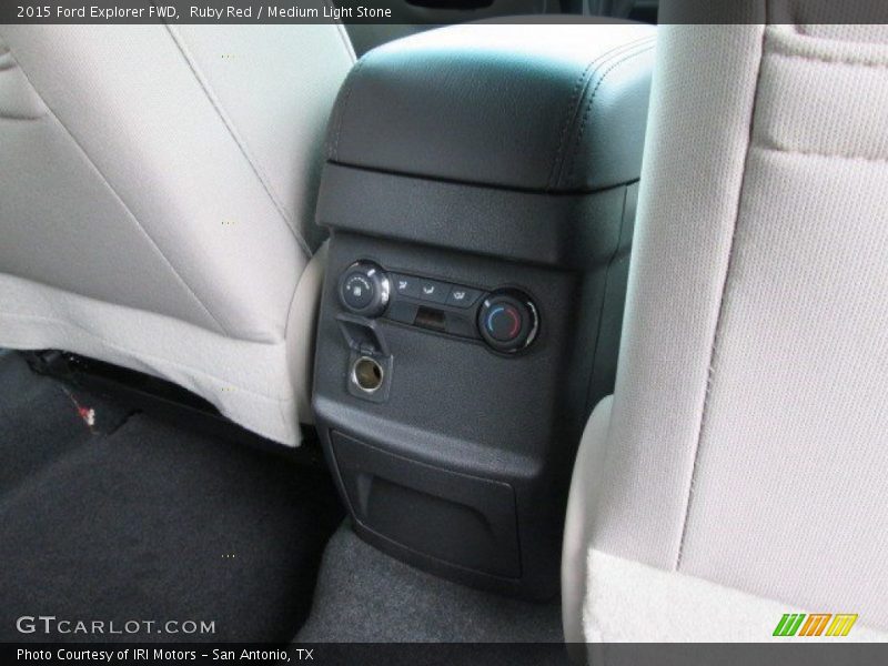 Ruby Red / Medium Light Stone 2015 Ford Explorer FWD