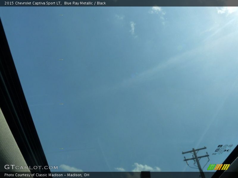 Blue Ray Metallic / Black 2015 Chevrolet Captiva Sport LT