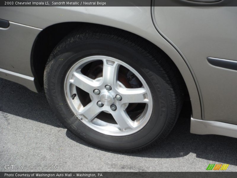 Sandrift Metallic / Neutral Beige 2003 Chevrolet Impala LS