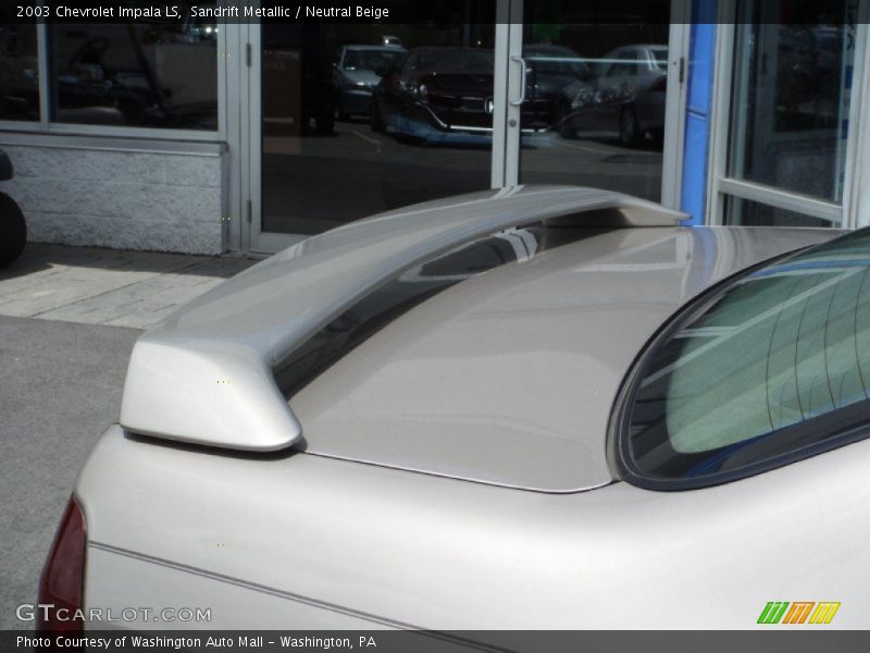 Sandrift Metallic / Neutral Beige 2003 Chevrolet Impala LS