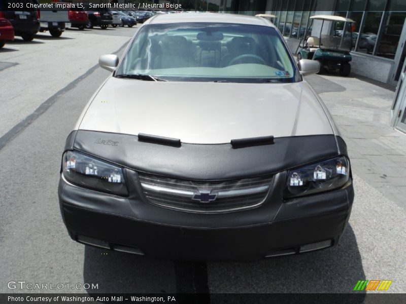 Sandrift Metallic / Neutral Beige 2003 Chevrolet Impala LS