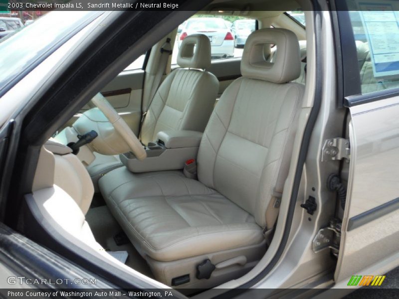 Sandrift Metallic / Neutral Beige 2003 Chevrolet Impala LS