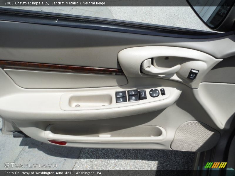 Sandrift Metallic / Neutral Beige 2003 Chevrolet Impala LS