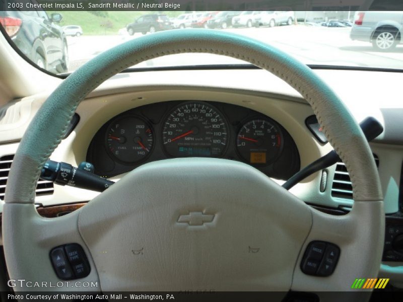 Sandrift Metallic / Neutral Beige 2003 Chevrolet Impala LS