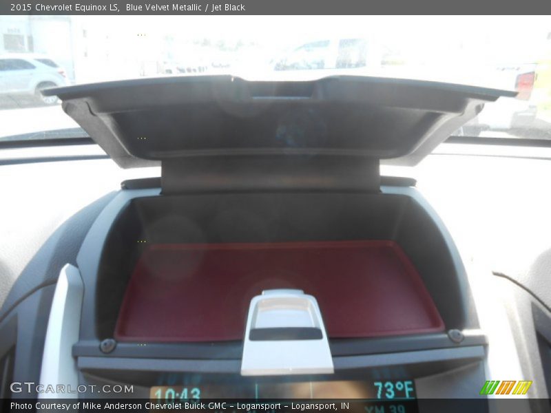 Blue Velvet Metallic / Jet Black 2015 Chevrolet Equinox LS