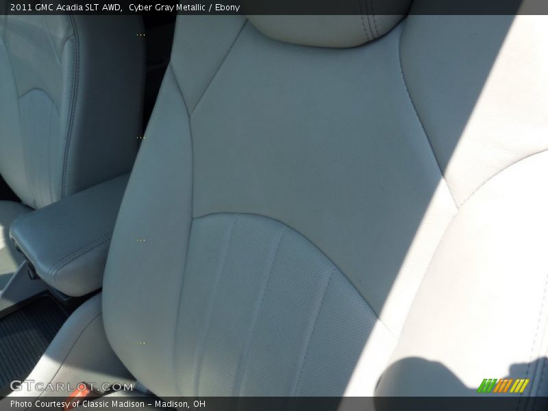 Cyber Gray Metallic / Ebony 2011 GMC Acadia SLT AWD