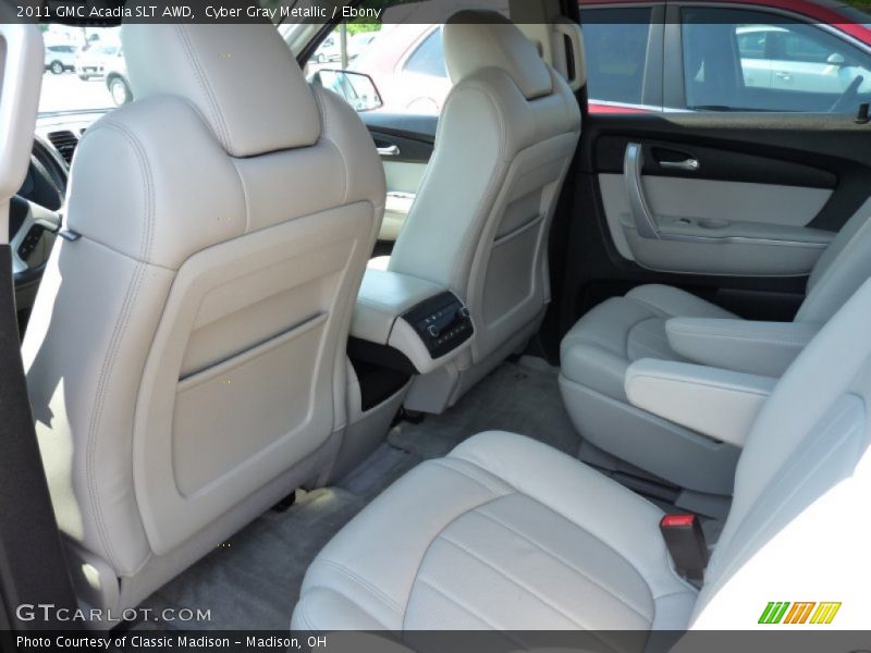 Cyber Gray Metallic / Ebony 2011 GMC Acadia SLT AWD