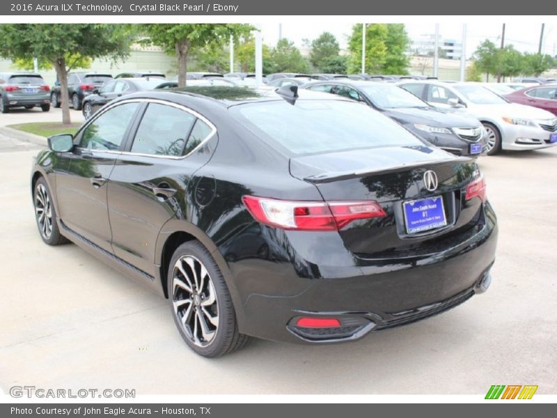 Crystal Black Pearl / Ebony 2016 Acura ILX Technology